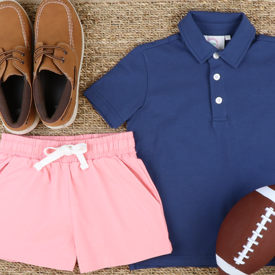 Signature Twill Shorts - Salmon Pink