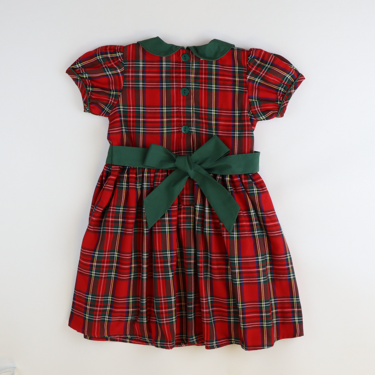 Collared Dress - Plaid Dress