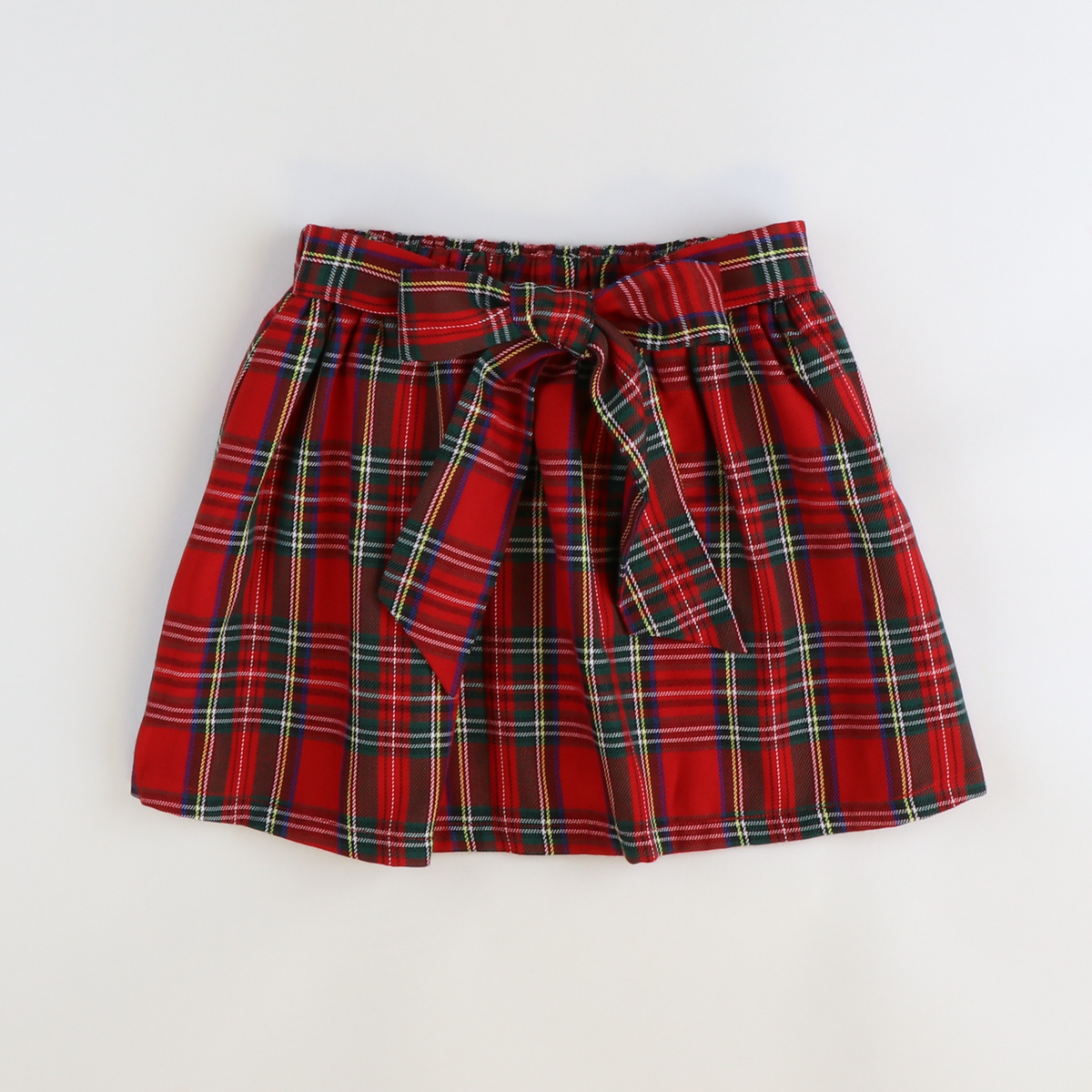 Christmas Plaid Ruffle Blouse & Skirt Set - Stellybelly