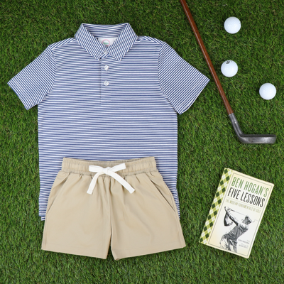 Signature Twill Shorts - Stone