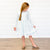 Aubrey Dress - Sage Check - Stellybelly