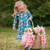 Olivia Dress - Teal Floral