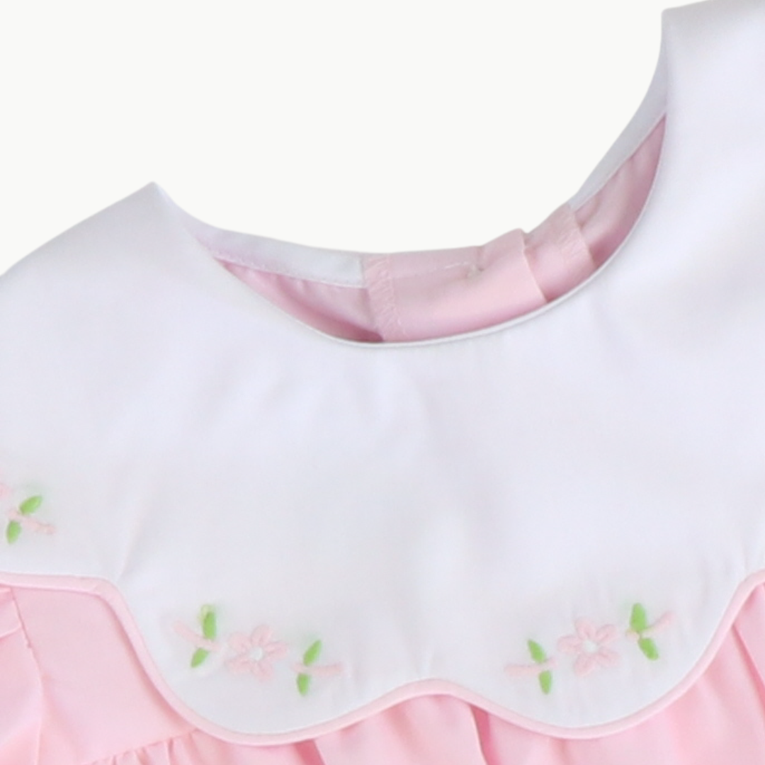 Embroidered Flower Dress