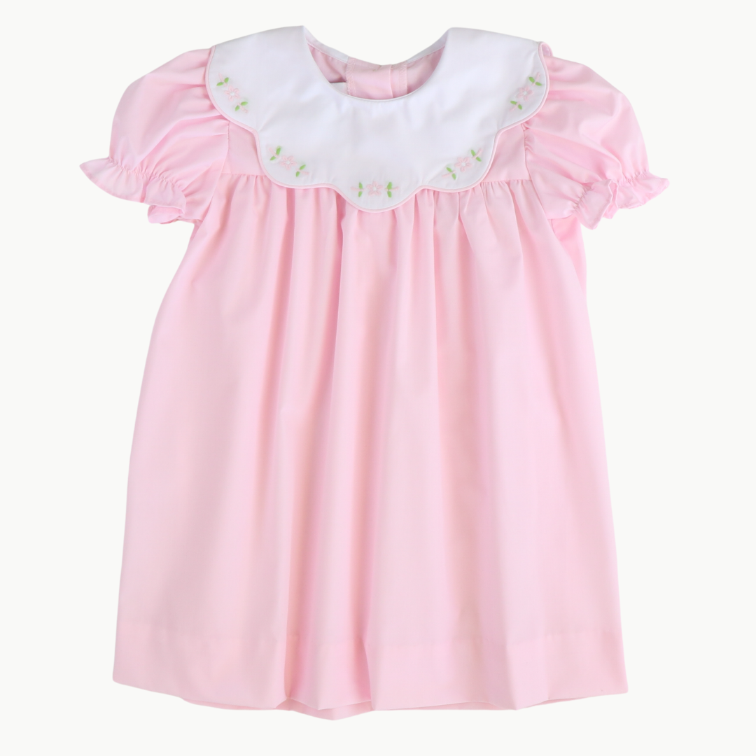 Embroidered Flower Dress