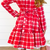 Tallulah Dress - Crimson Plaid - Stellybelly