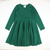 Mila Twirl Dress - Evergreen