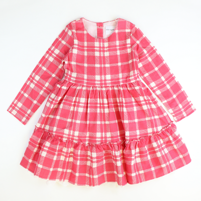 Tallulah Dress - Crimson Plaid - Stellybelly