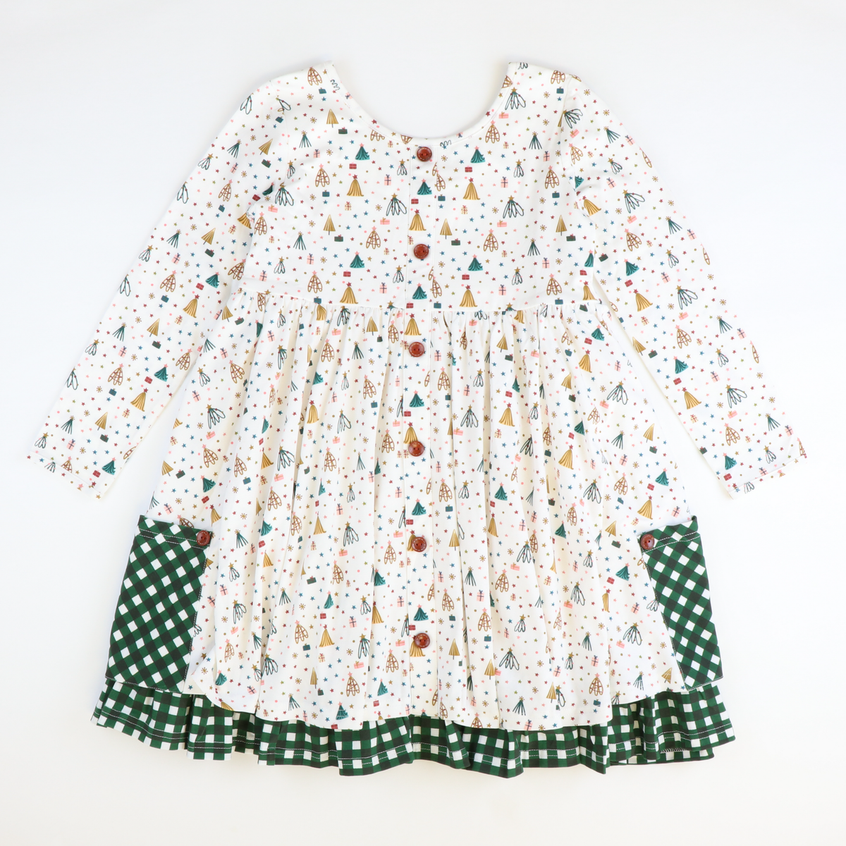 Addison Dress - White Christmas Eve