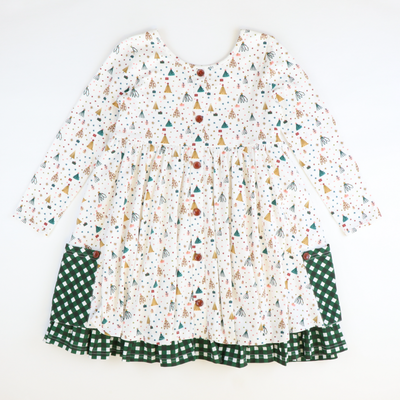 Addison Dress - White Christmas Eve
