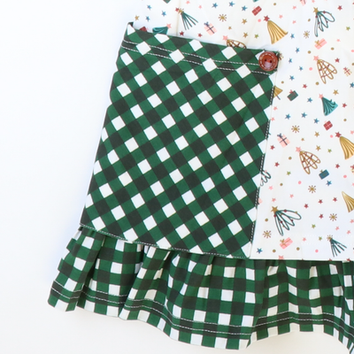 Addison Dress - White Christmas Eve - Stellybelly