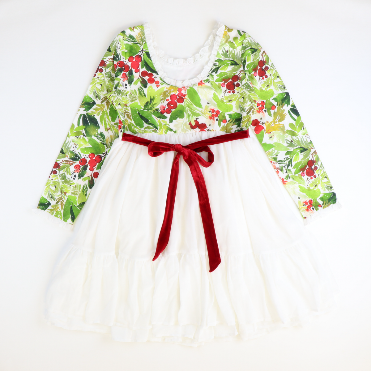 Victoria Dress - Winter Berries