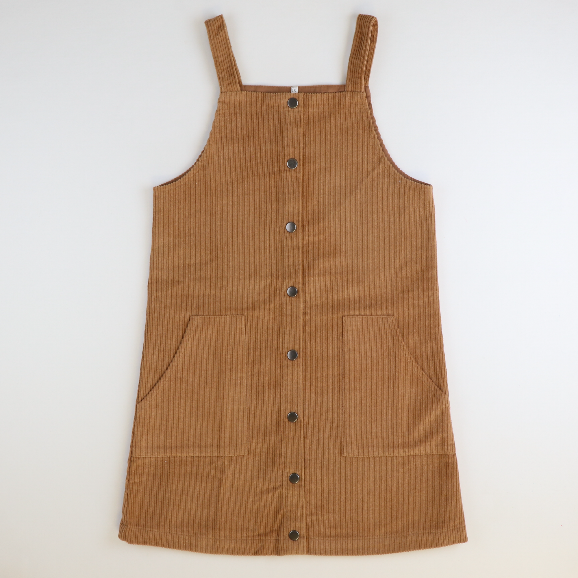 Caramel Corduroy Overall Jumper - Stellybelly