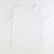 Short Sleeve Ribbed White Knit Top - Stellybelly