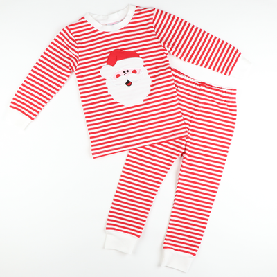 Santa Claus Appliqué Pajama Set - Stellybelly