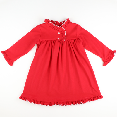 Classic Nightgown - Holiday Red - Stellybelly