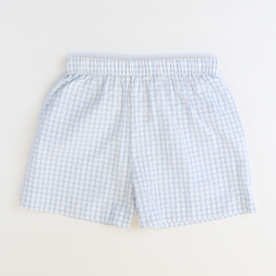 Signature Shorts - Cloud Check Seersucker - Stellybelly