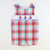 Smocked Sailboats Shortall - Regatta Plaid