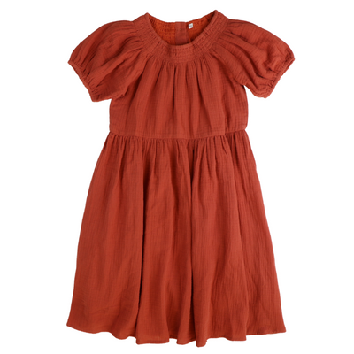 Molly Dress- Rust