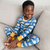 Pumpkins & Trucks Knit Pajama Set***