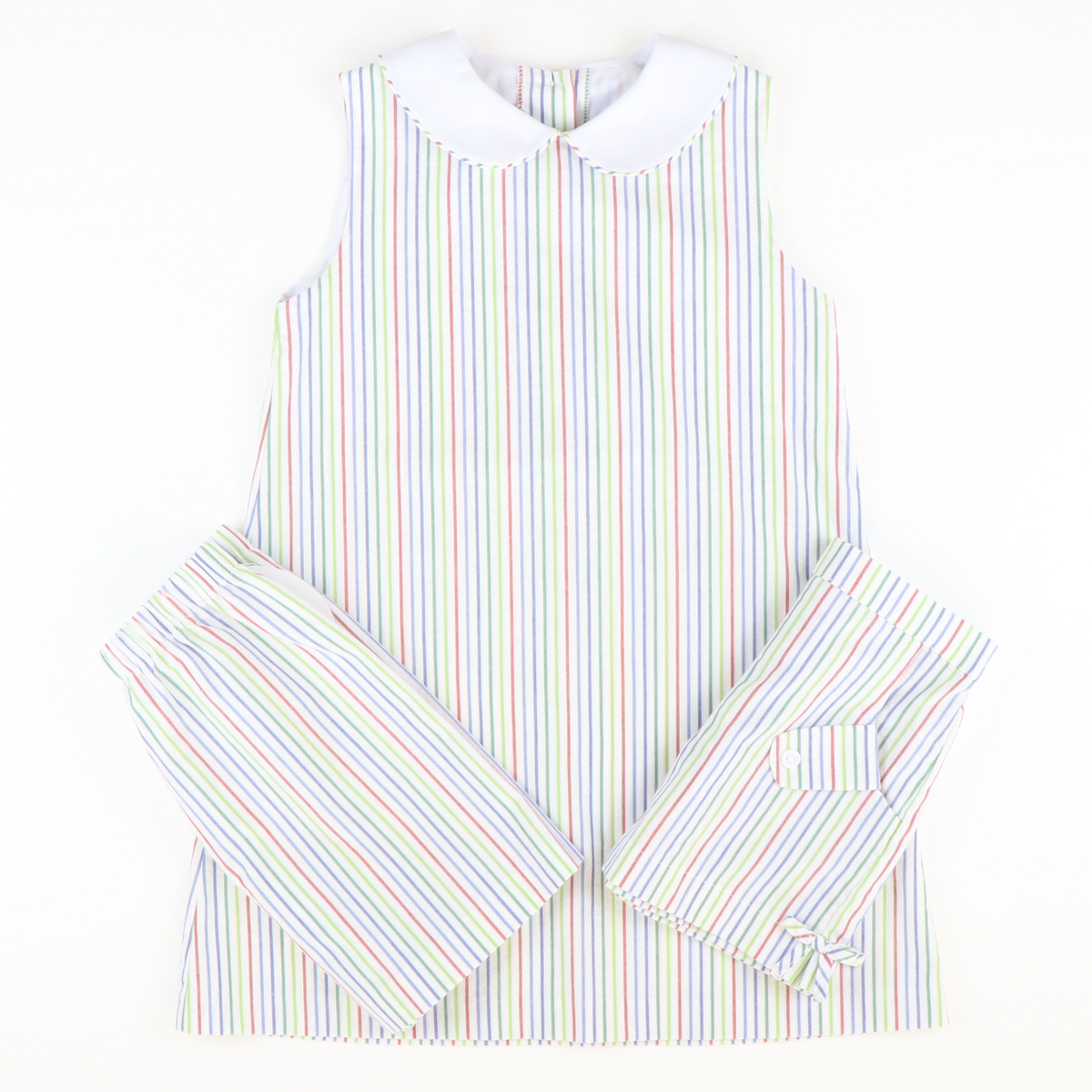 Signature Shorts - Multicolor Stripe Seersucker - Stellybelly