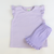 Out & About Flutter Top - Lavender Micro Stripe Knit