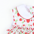Smocked Strawberries Collared Dress