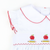 Smocked Apples & Books Collared Dress - White & Light Blue Tiny Dot - Stellybelly
