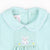 Smocked Easter Egg Hunt Collared Boy Bubble - Aqua Stripe Knit - Stellybelly