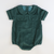 Sage Green Corduroy Collared Boy Bubble