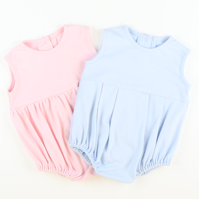Playtime Sleeveless Knit Bubble - Light Pink