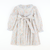 Smocked Autumn Floral Ruffle Neck Dress - Stellybelly