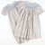 Smocked Autumn Floral Geo Girl Long Bubble - Stellybelly