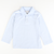 Signature L/S Knit Polo - Light Blue Stripe