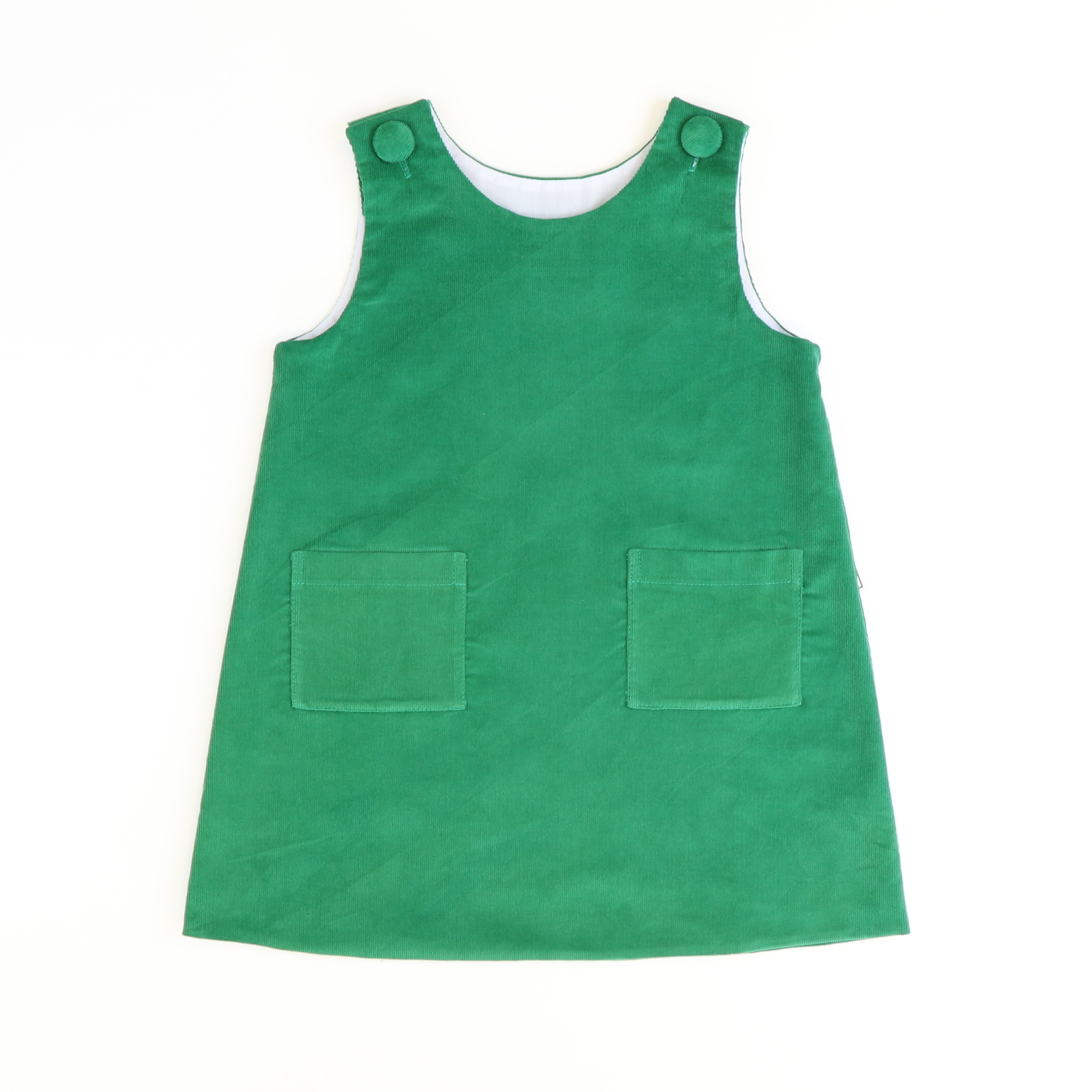 Classic Corduroy Jumper - Christmas Green