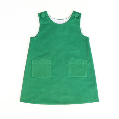 Classic Corduroy Jumper - Christmas Green