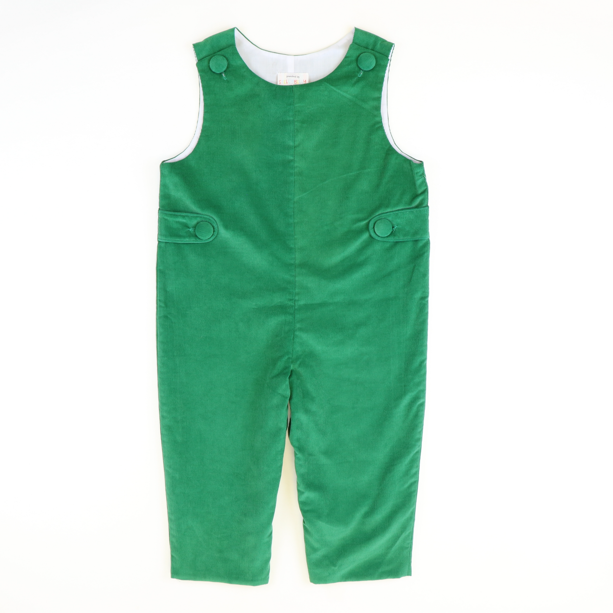 Signature Corduroy Tab Longall - Christmas Green