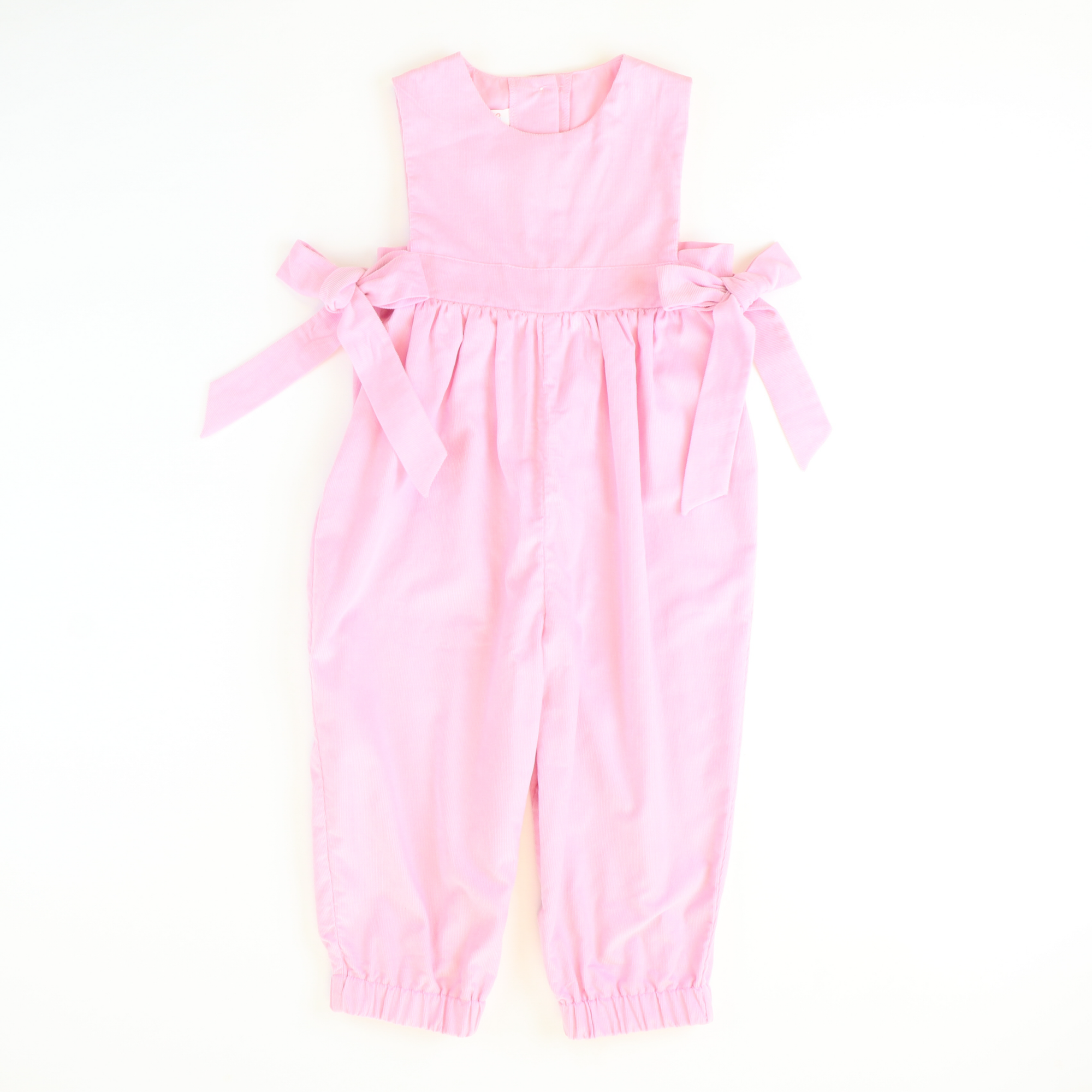 Classic Corduroy Romper - Light Pink