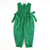 Classic Corduroy Romper - Christmas Green