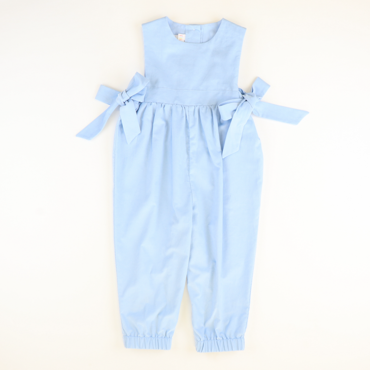 Classic Corduroy Romper - Light Blue