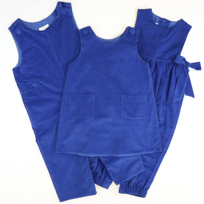 Classic Corduroy Jumper - Royal Blue
