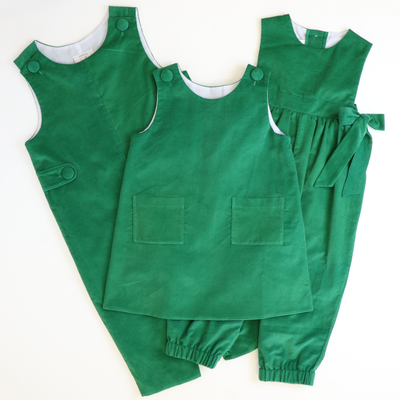 Classic Corduroy Jumper - Christmas Green