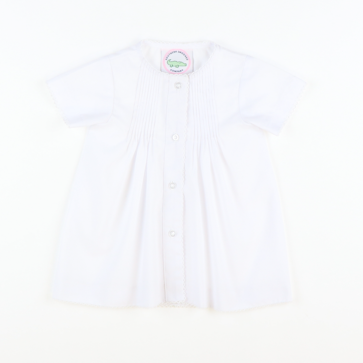 Baby Girl Daygown - Classic White - Stellybelly