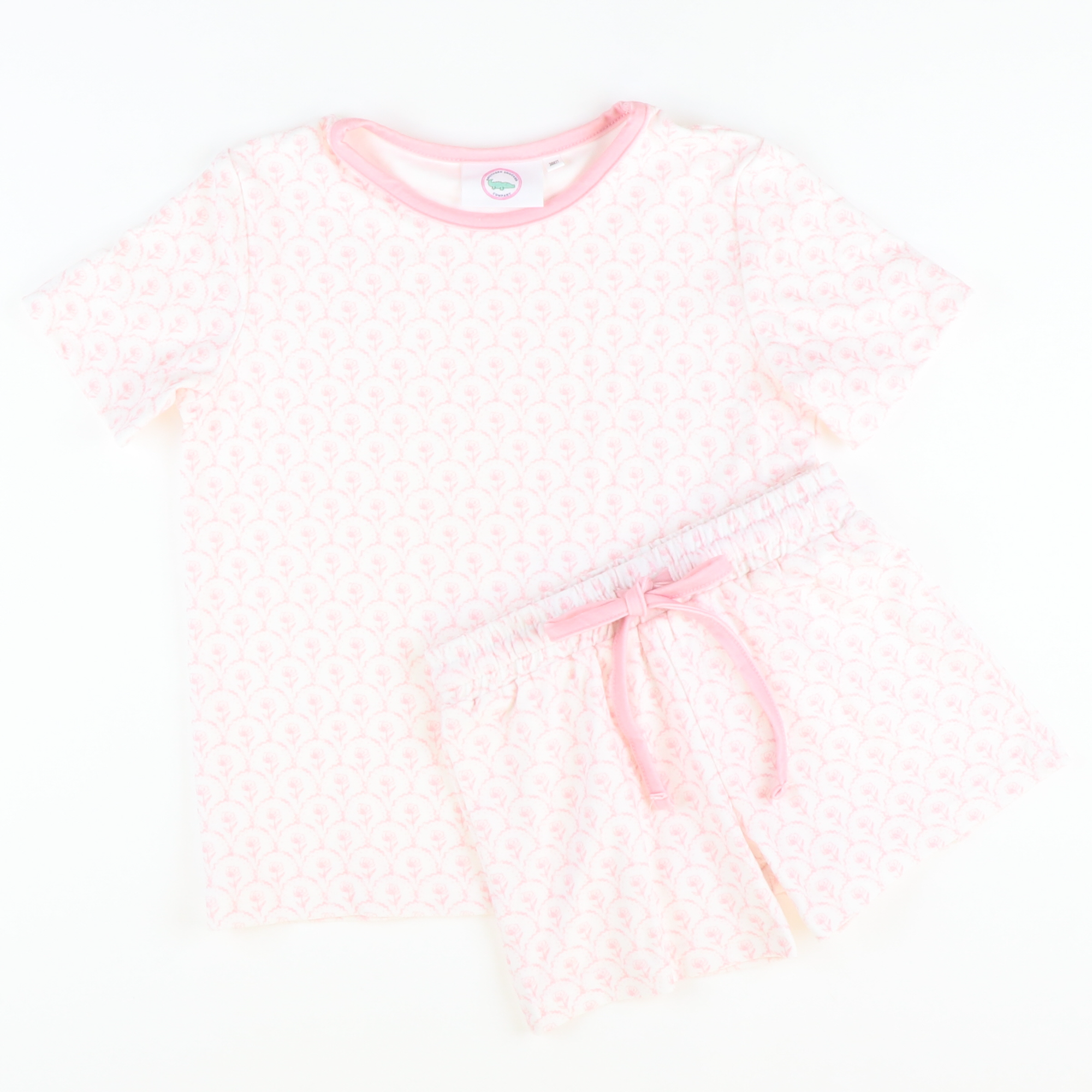 Pink Peony Loungewear Set
