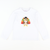 Appliquéd Pilgrim Turkey Long Sleeve Shirt - White Knit