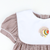 Embroidered Turkey Dress - Brown Mini Gingham