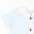 Embroidered Turkeys Collared Boy Bubble - Light Blue Flannel Gingham