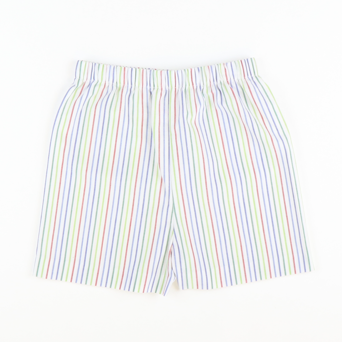 Signature Shorts - Multicolor Stripe Seersucker - Stellybelly