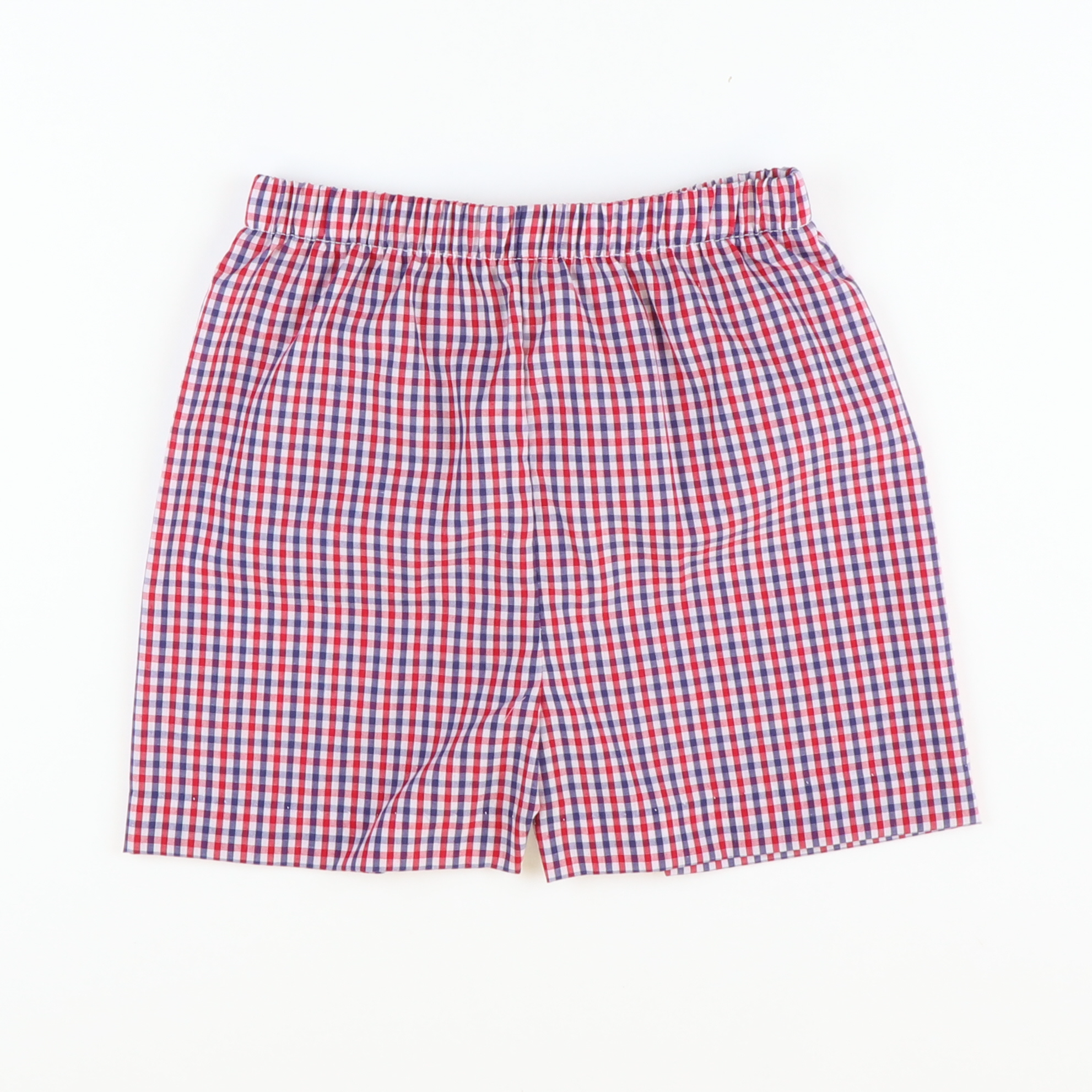 Signature Shorts - Red & Blue Plaid - Stellybelly