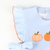 Appliqué Pumpkins Girl Bubble