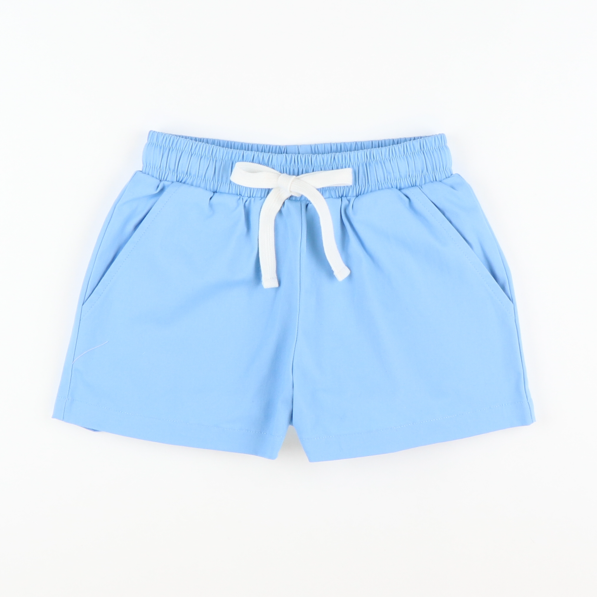 Boys Signature Twill Shorts - Caribbean Blue